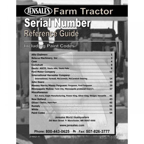 look up john deere tractor by serial number